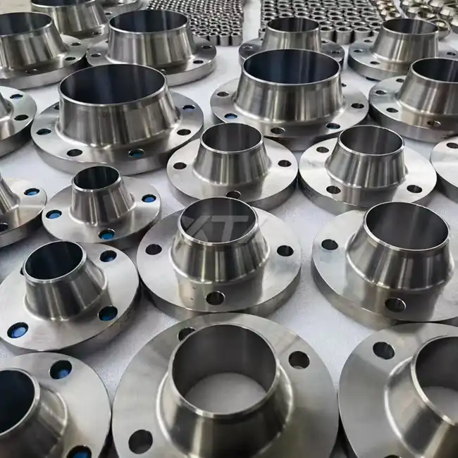 Gr1 titanium flange